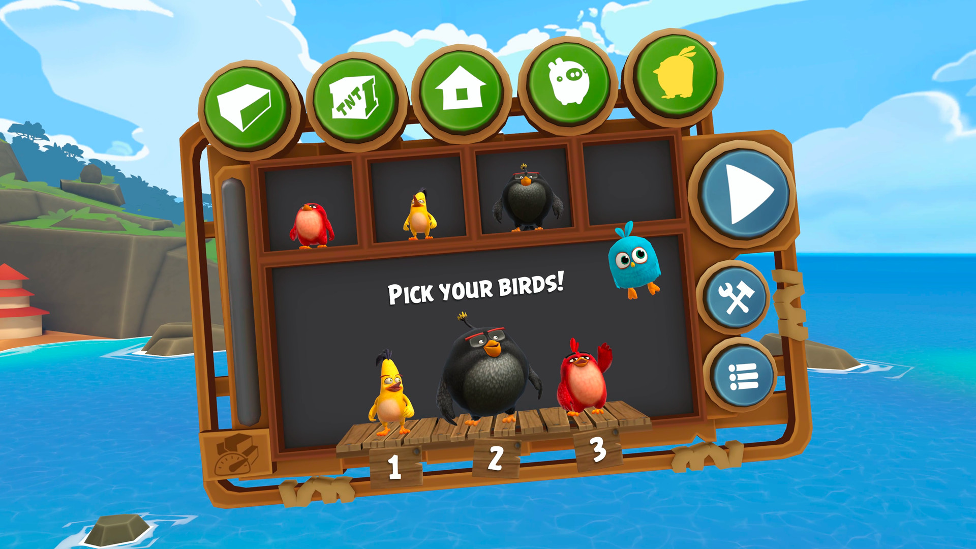 Angry Birds VR: Isle of Pigs screenshot