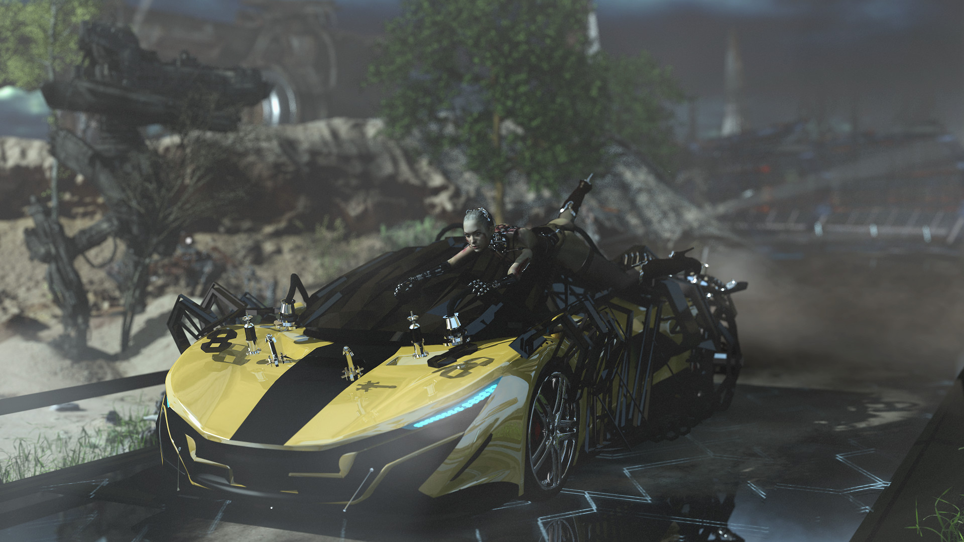 CYBER.one: Racing For Souls screenshot