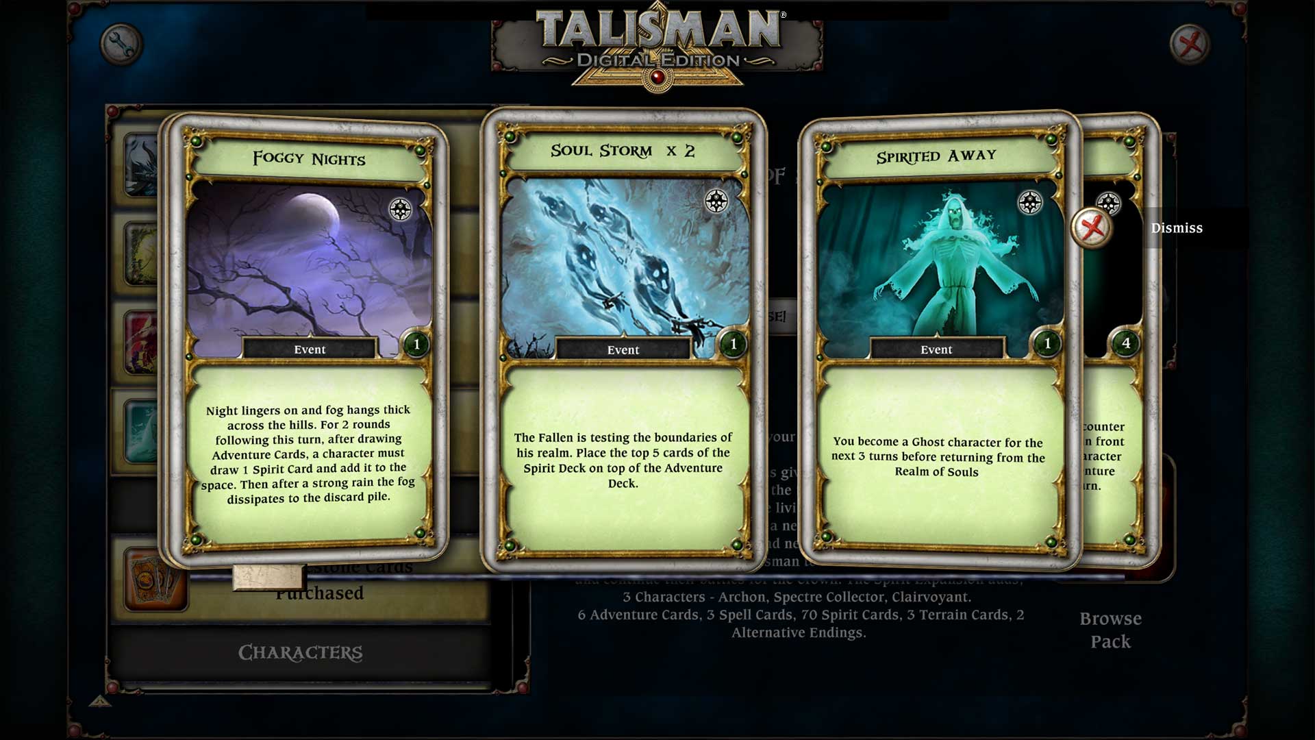 Talisman - The Realm of Souls Expansion screenshot