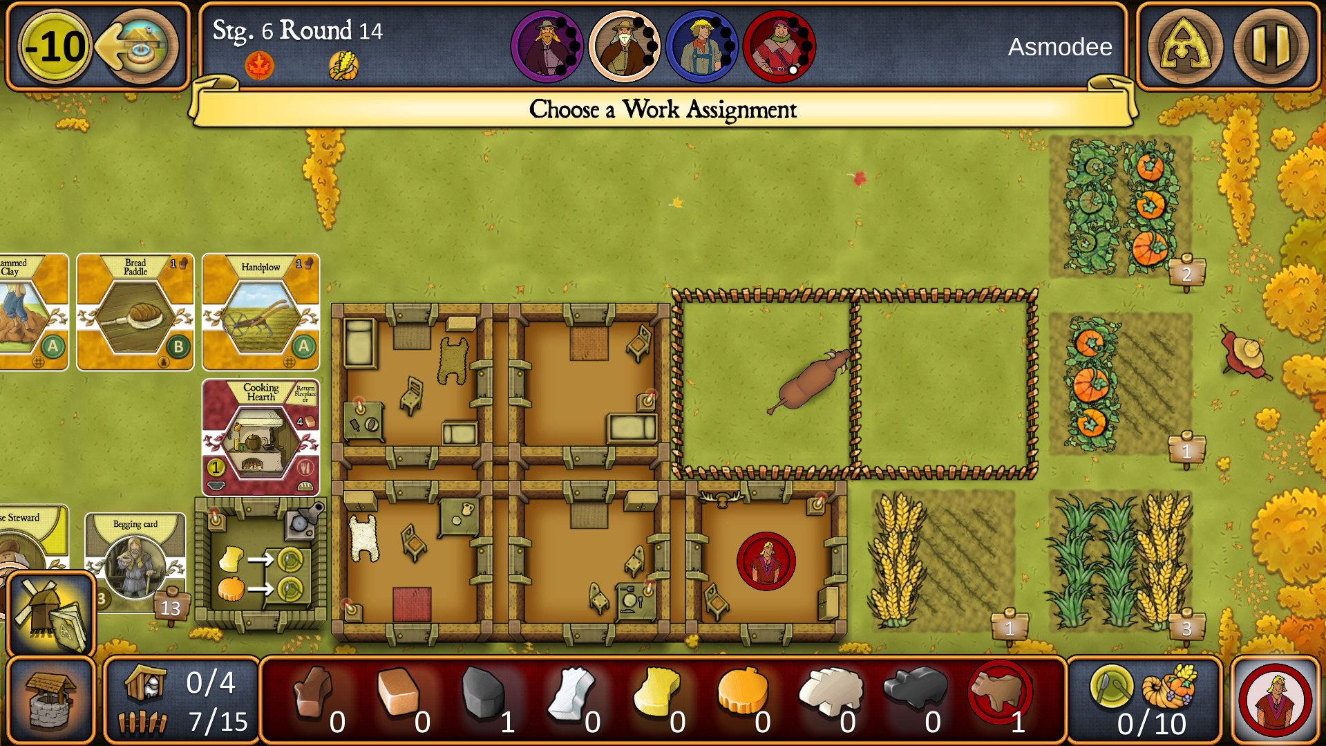 Agricola Revised Edition screenshot