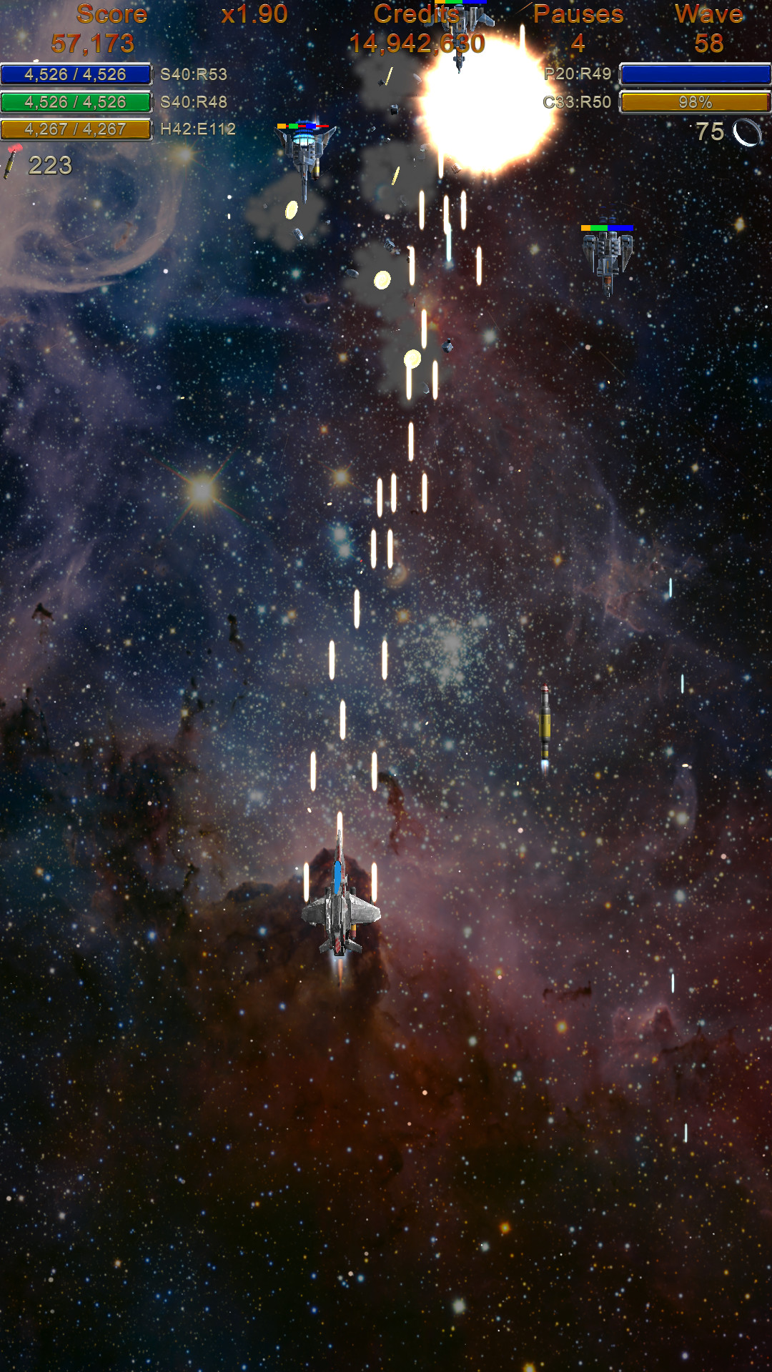 Retro Space Shooter screenshot