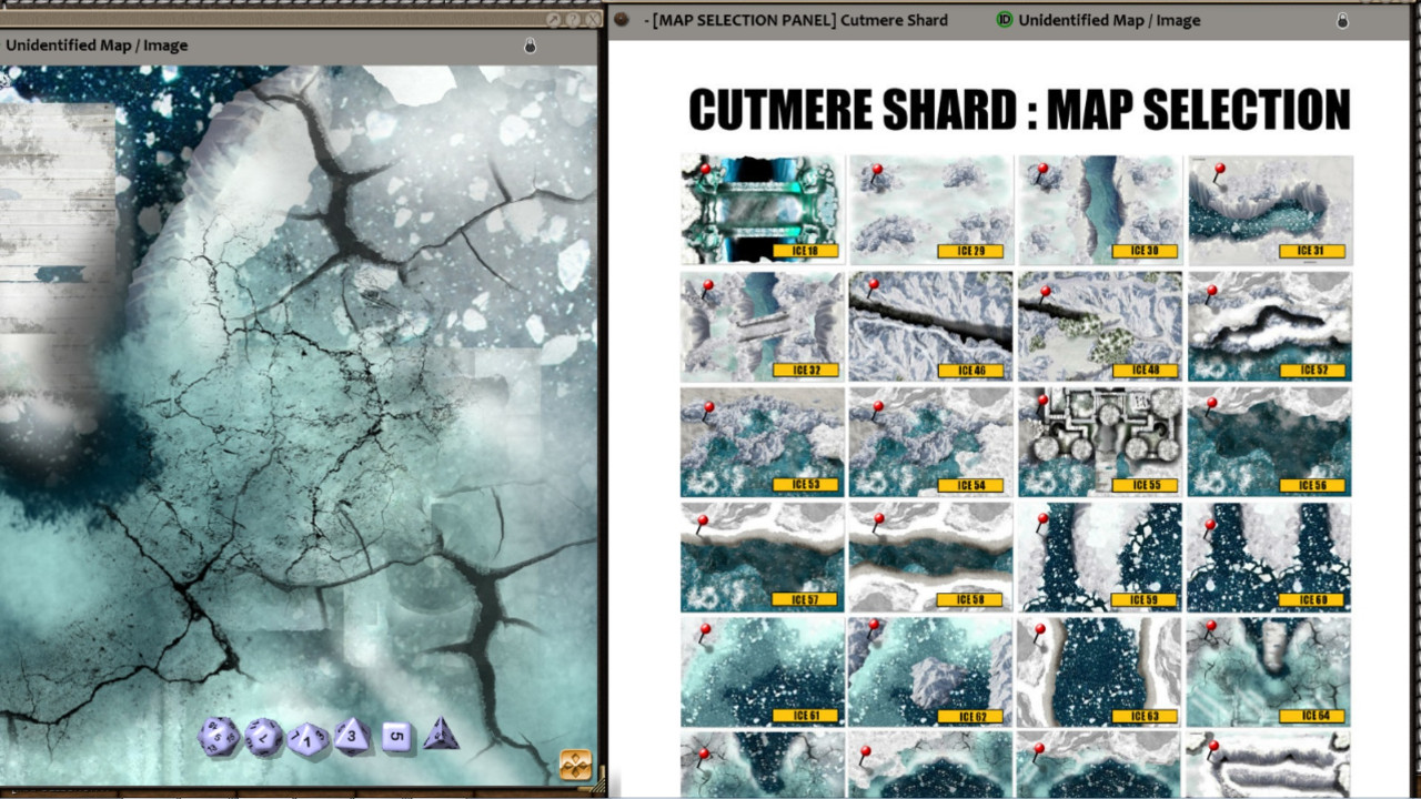 Fantasy Grounds - Meanders Map Pack: Cutmere Shard (Map Pack) screenshot