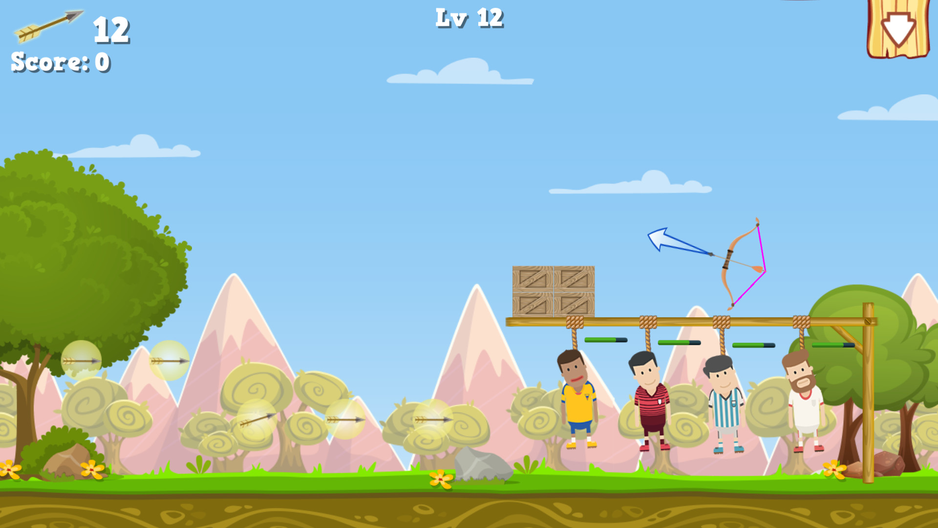 Crazy Archery screenshot