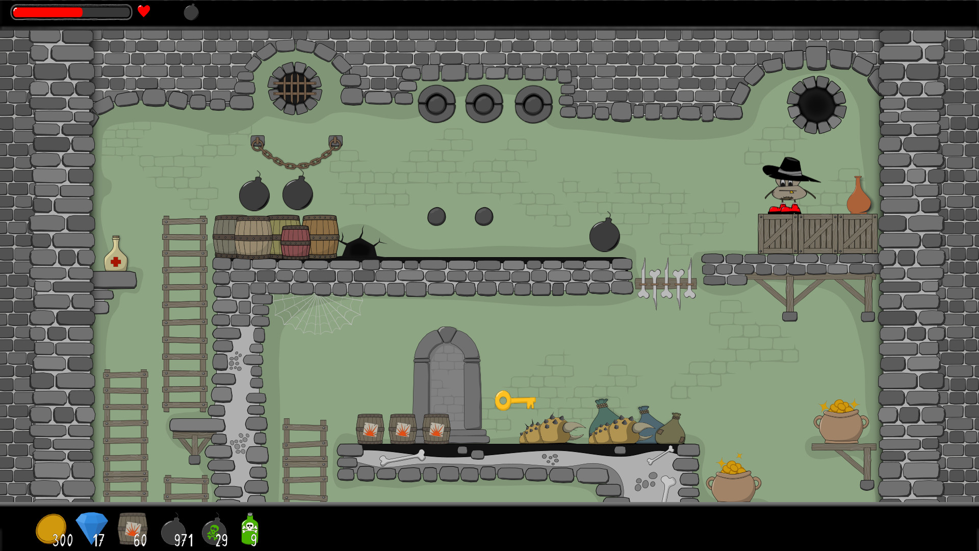 Dungeon Cleaning Express screenshot