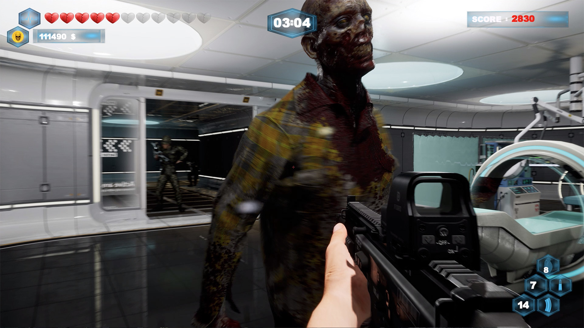 Waves Of Death VR screenshot