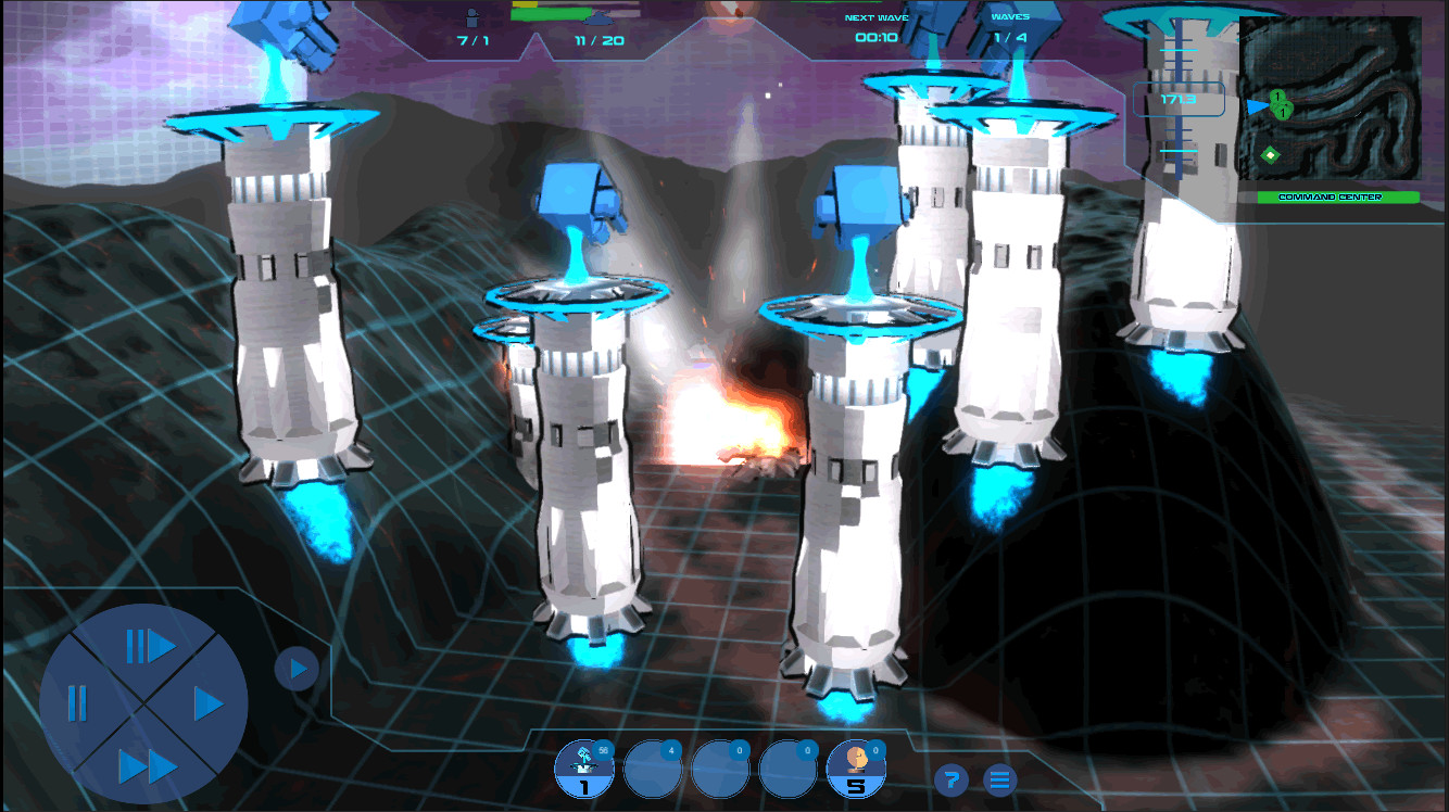 Galactic Tower Defense screenshot