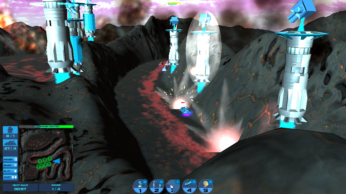Galactic Tower Defense screenshot