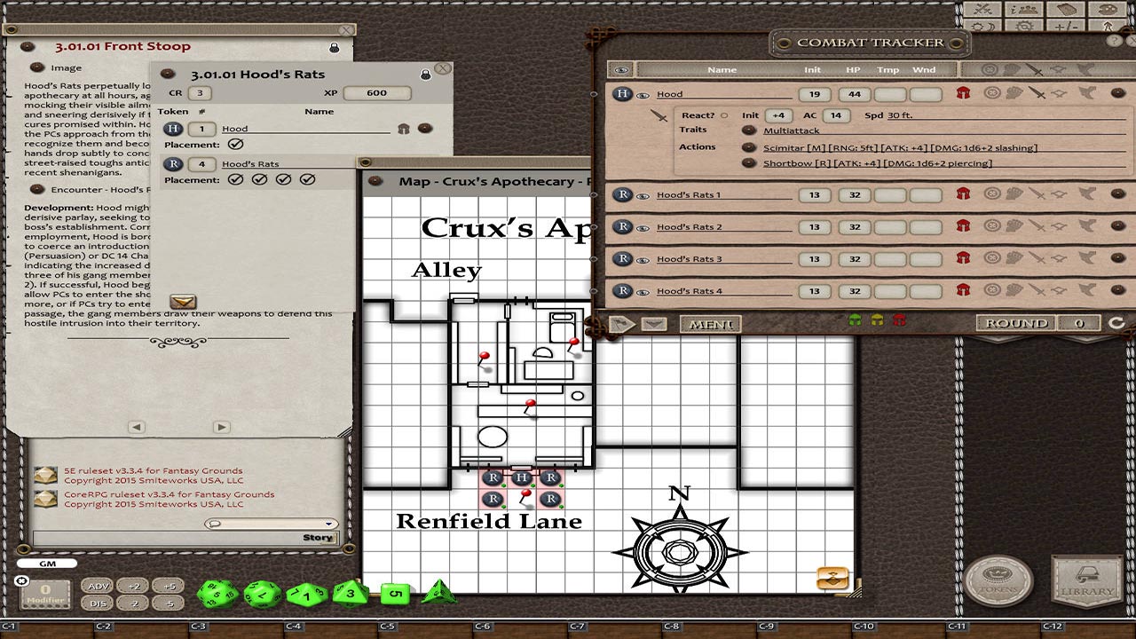 Fantasy Grounds - The Blight: The Crooked Nail (5E) screenshot