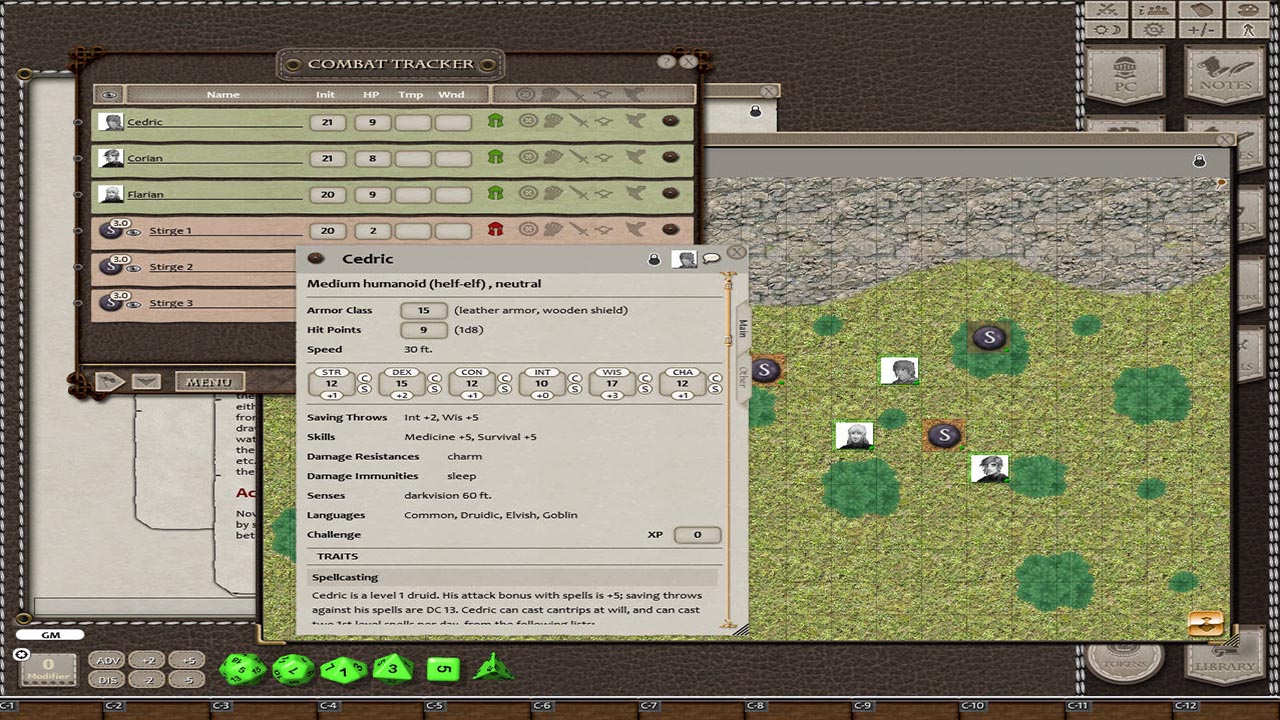 Fantasy Grounds - The Lost Lands: The Wizard's Amulet (5E) screenshot