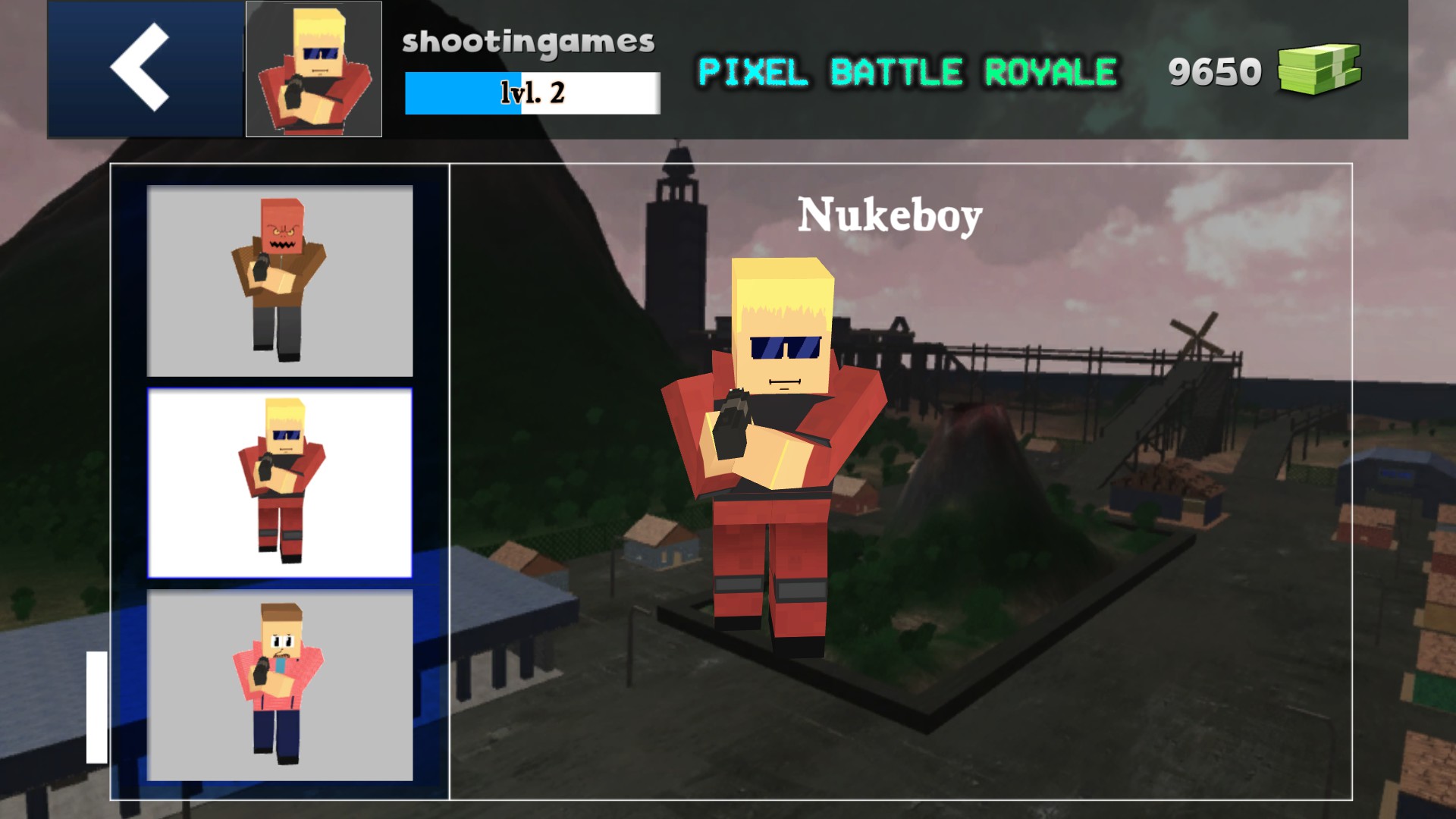 Pixel Battle Royale - Extra Skins screenshot