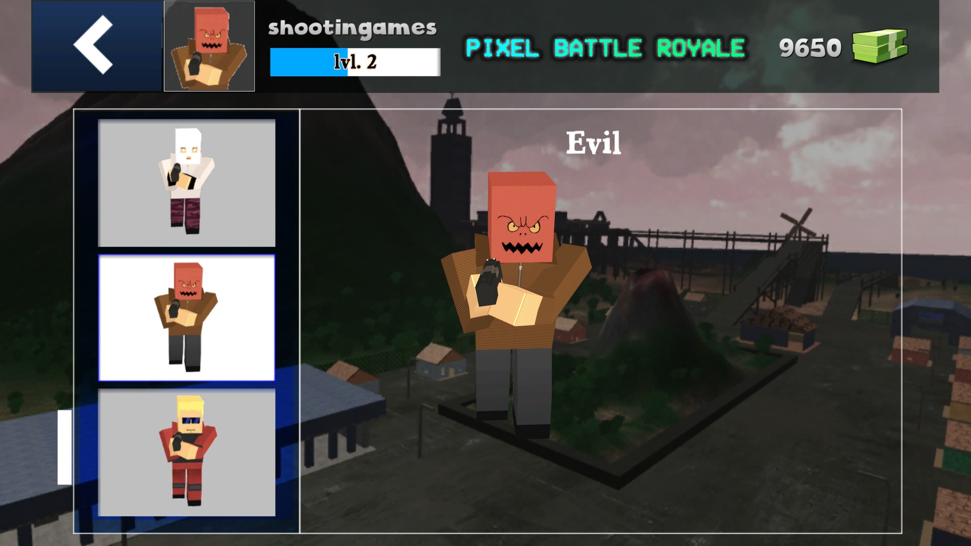 Pixel Battle Royale - Extra Skins screenshot