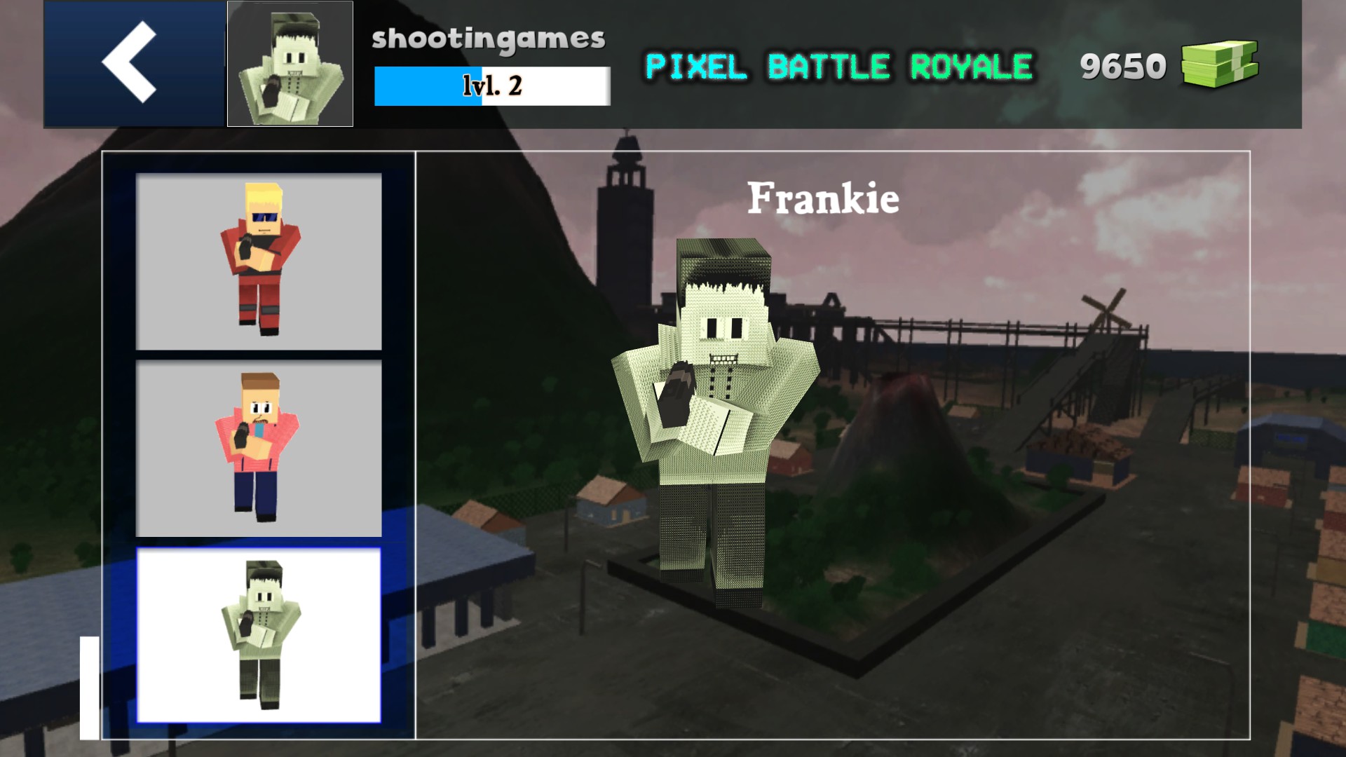 Pixel Battle Royale - Extra Skins screenshot