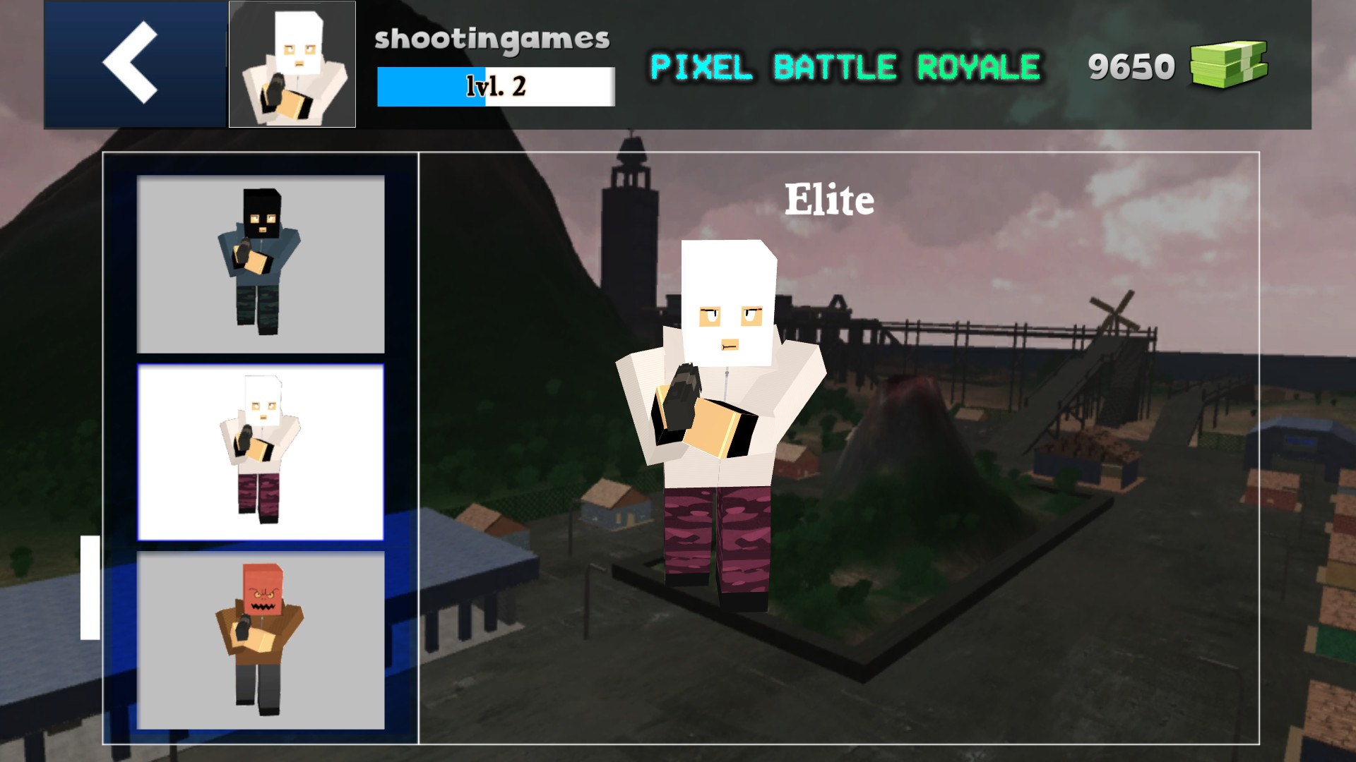 Pixel Battle Royale - Extra Skins screenshot
