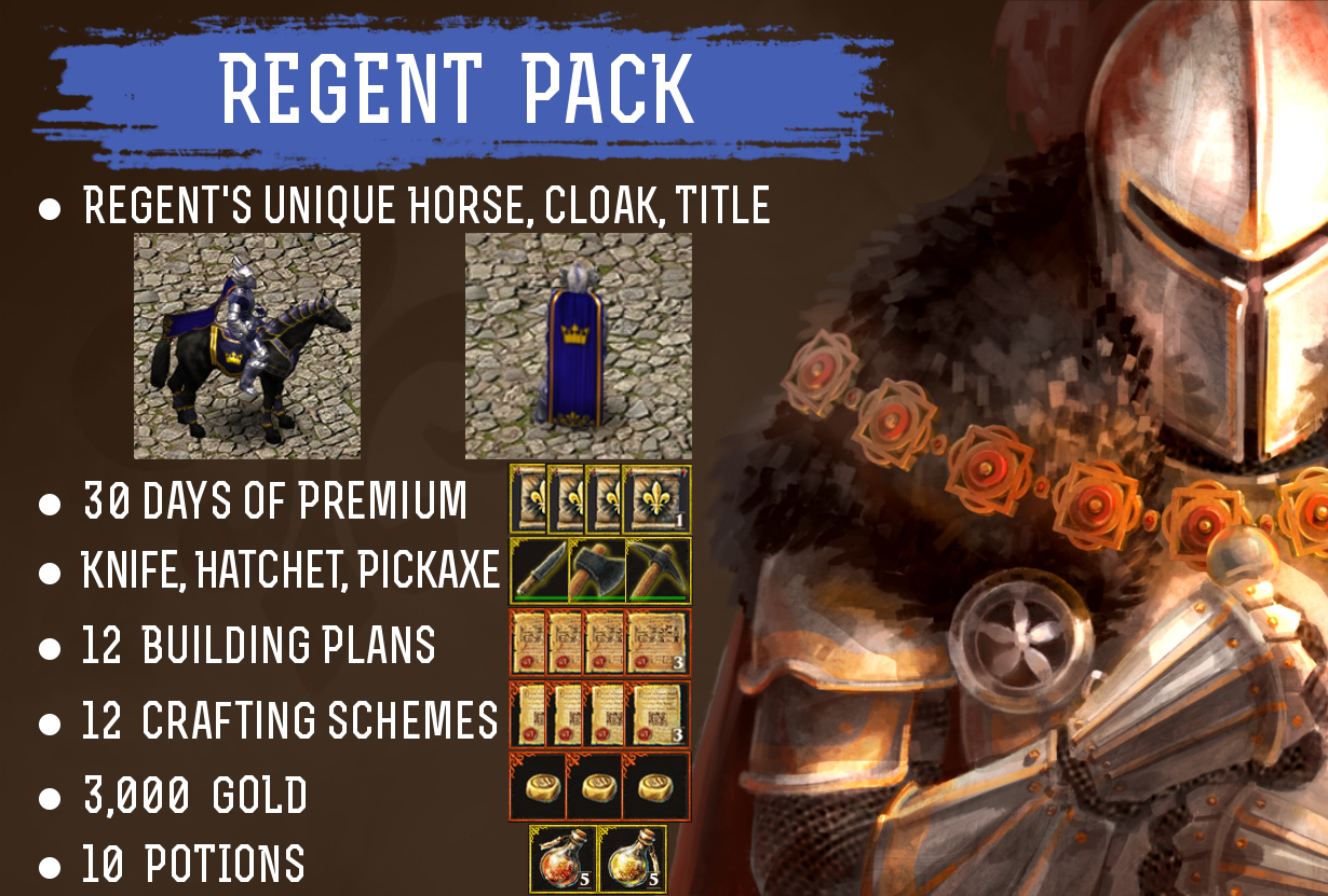 Wild Terra Online - Regent Pack screenshot