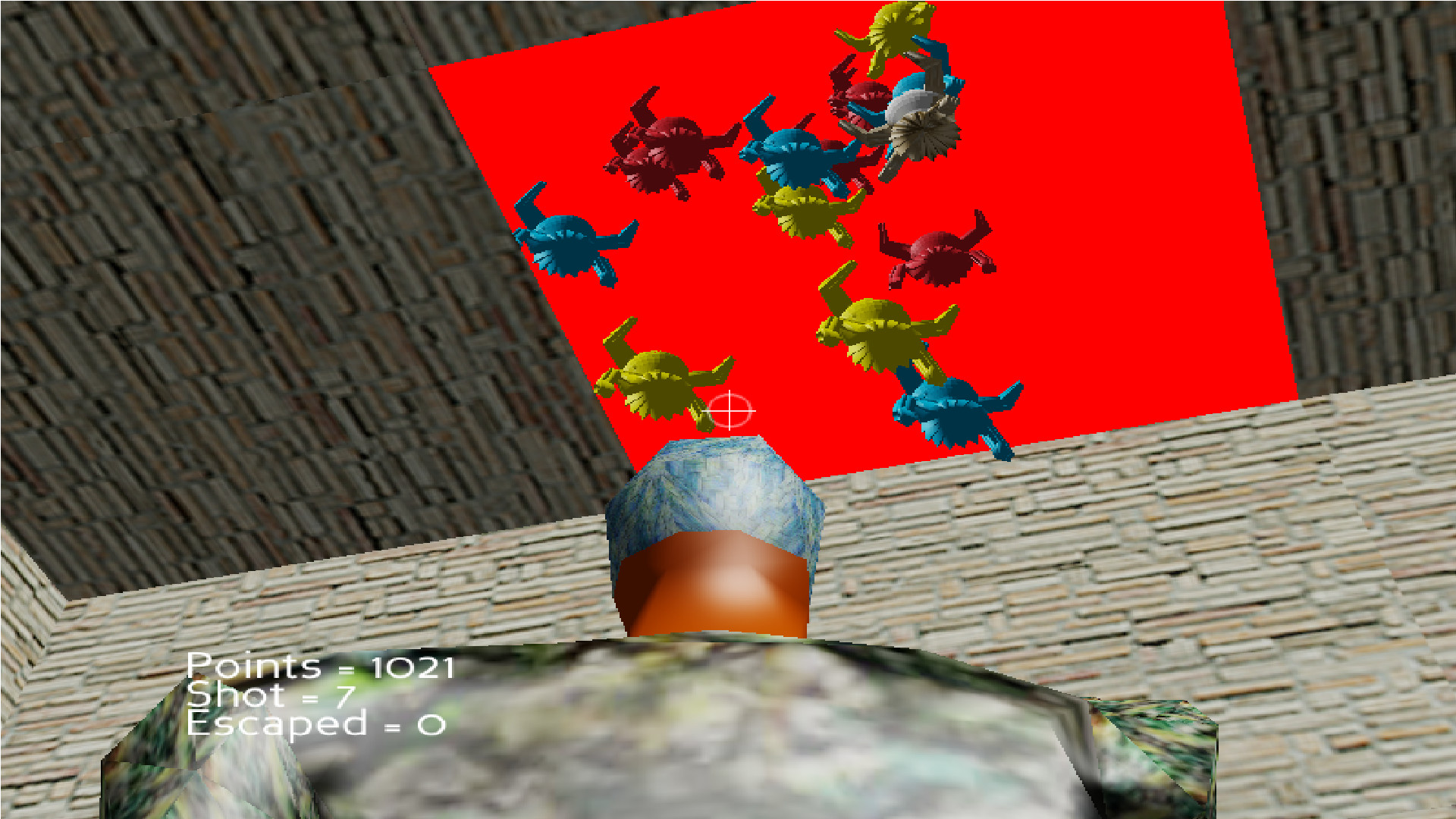 Repel Aliens 3D screenshot