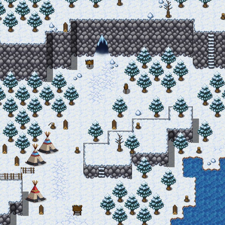 RPG Maker MV - Winter Tiles screenshot