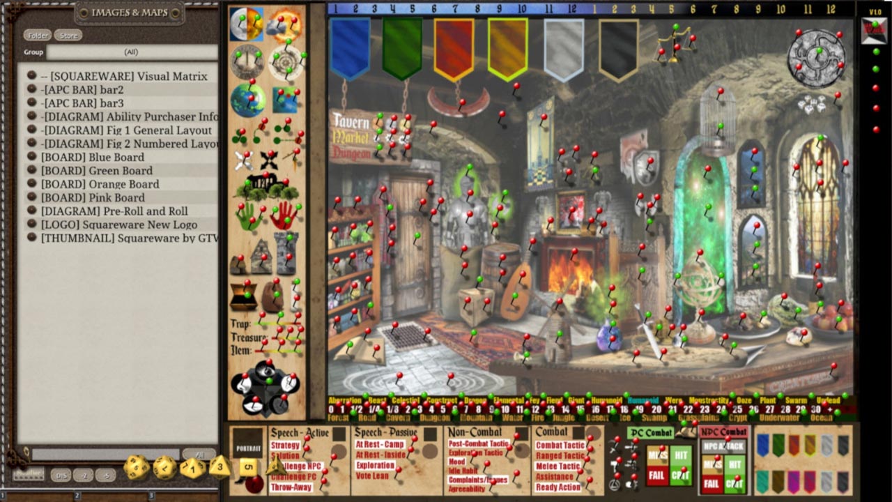 Fantasy Grounds - Squareware (5E) screenshot