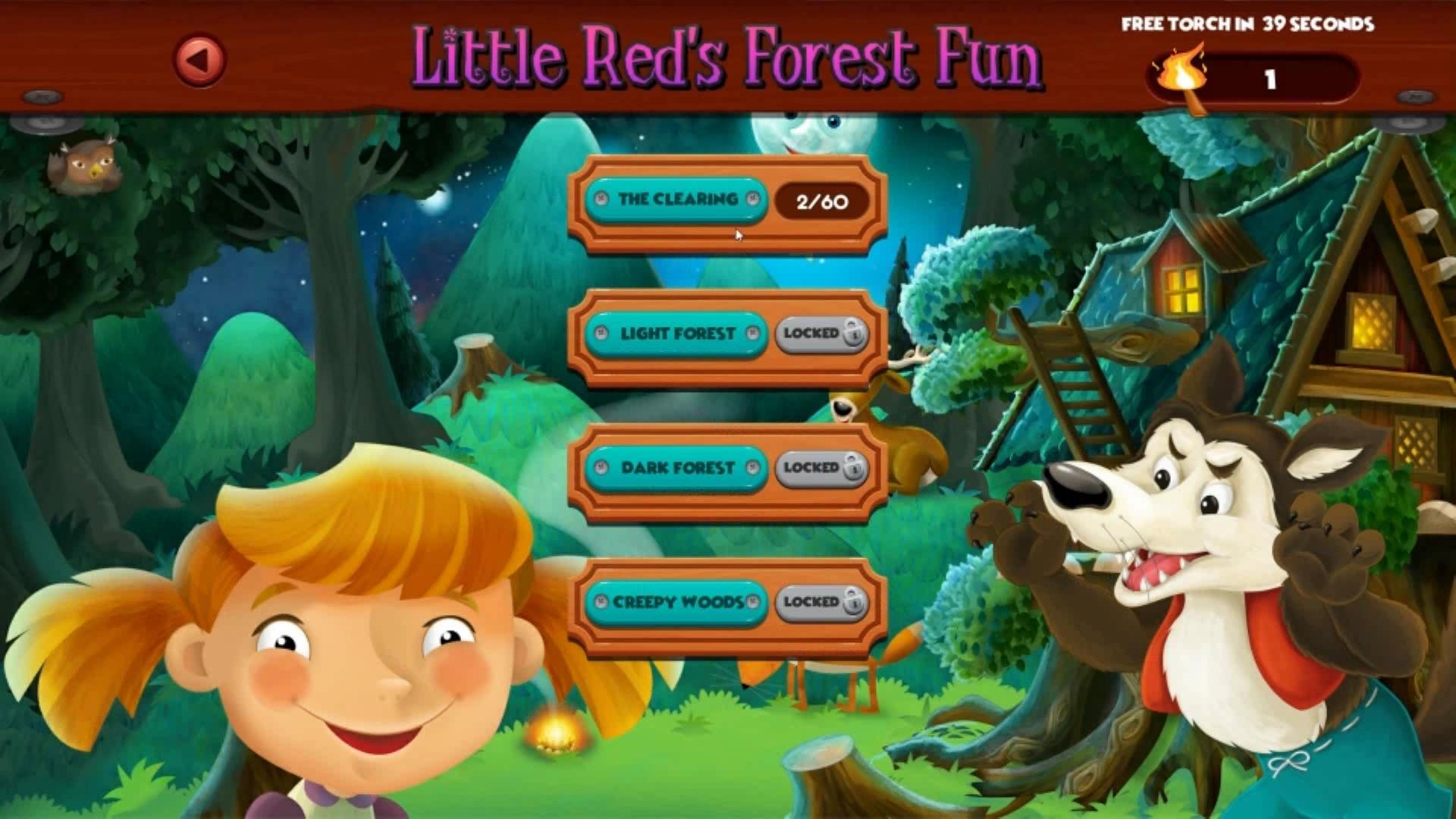 Little Reds Forest Fun screenshot