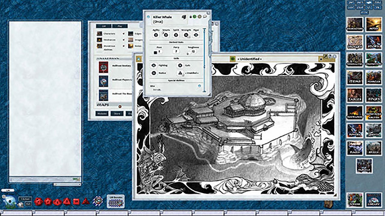 Fantasy Grounds - Hellfrost: The Blood Tide (Savage Worlds) screenshot
