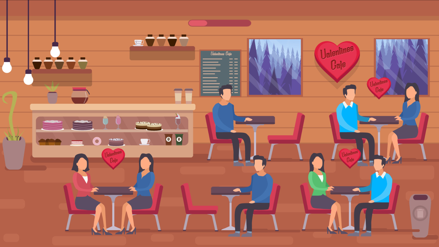 Valentines Cafe screenshot