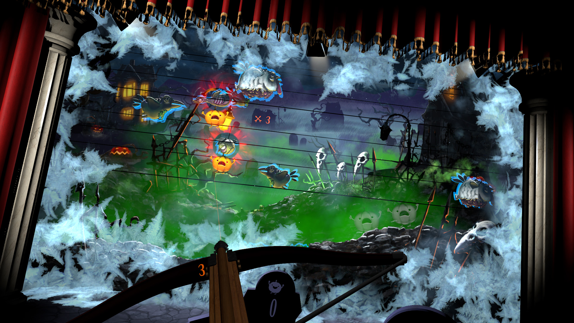 Shoot The Zombirds VR screenshot