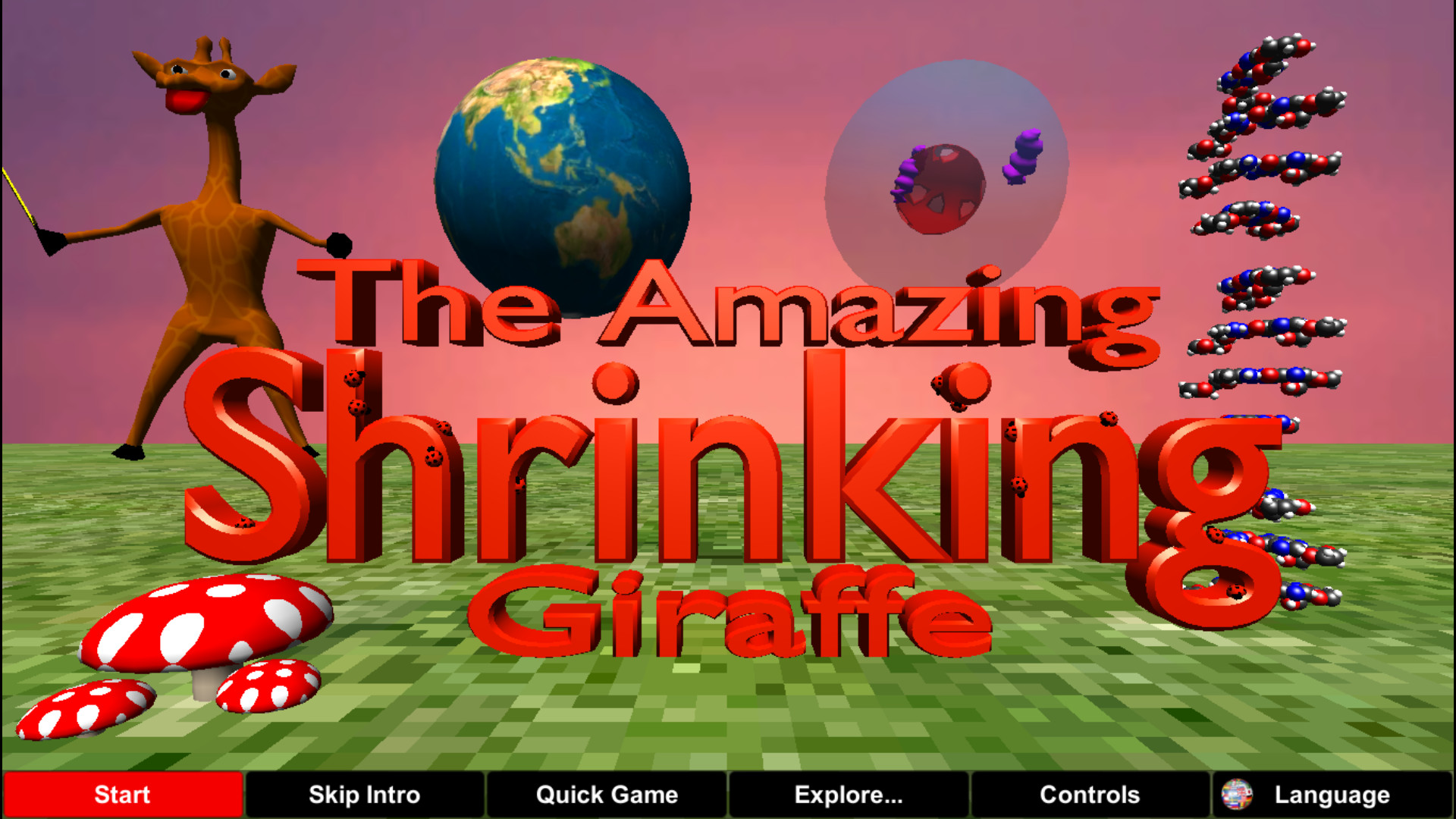 The Amazing Shrinking Giraffe screenshot