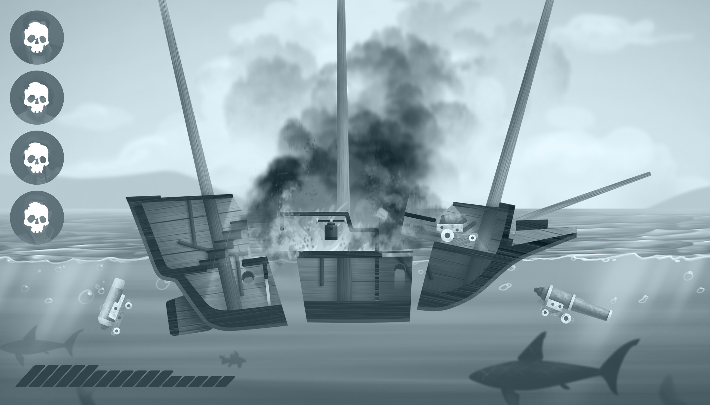 Cannon Fire: Bloody Sea screenshot