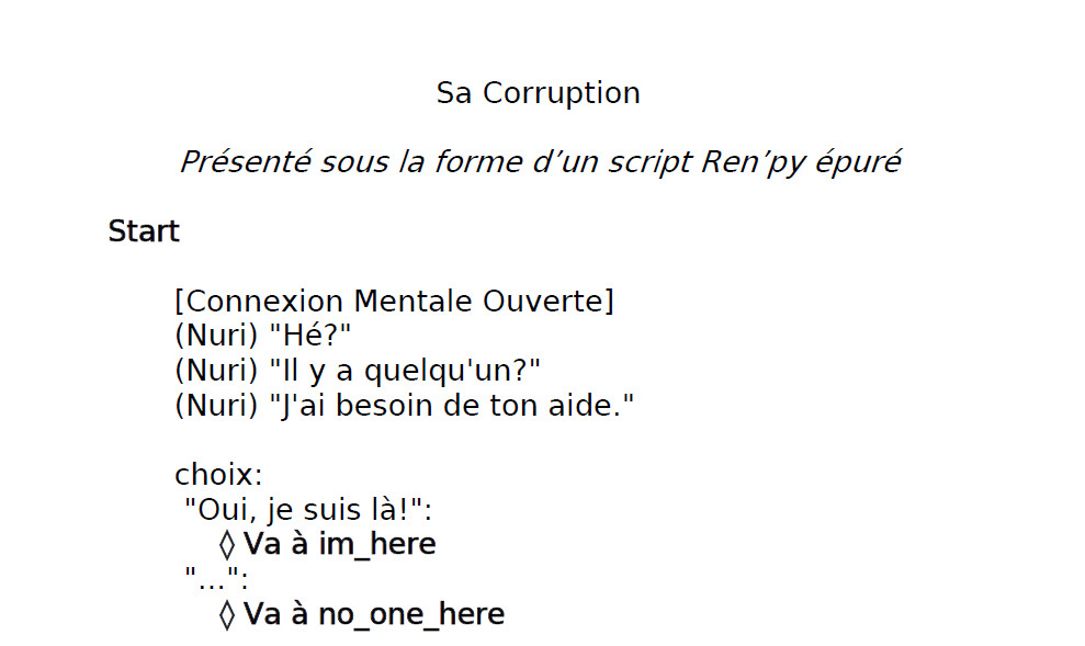 Hir Corruption (Script) screenshot