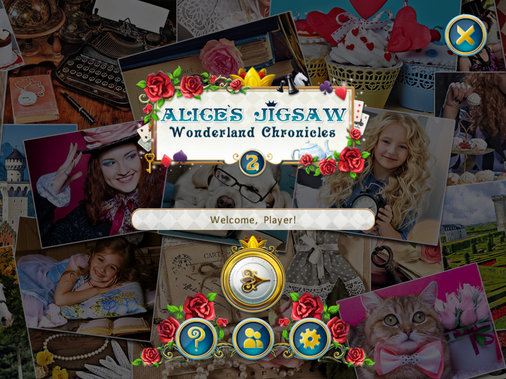 Alice's Jigsaw. Wonderland Chronicles 2 screenshot