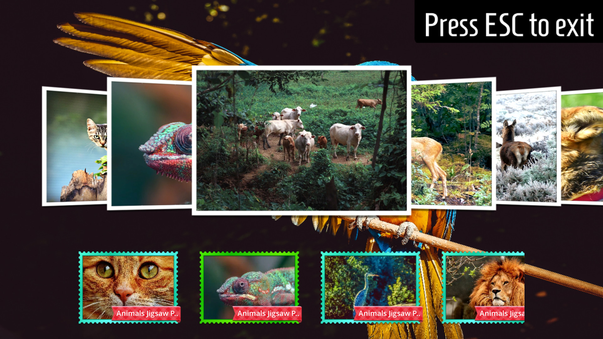 Animals - Classic Jigsaw Puzzles screenshot