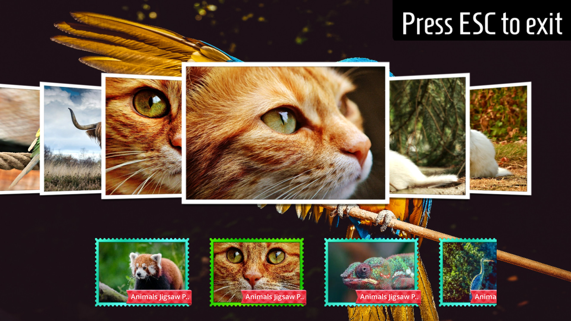 Animals - Classic Jigsaw Puzzles screenshot