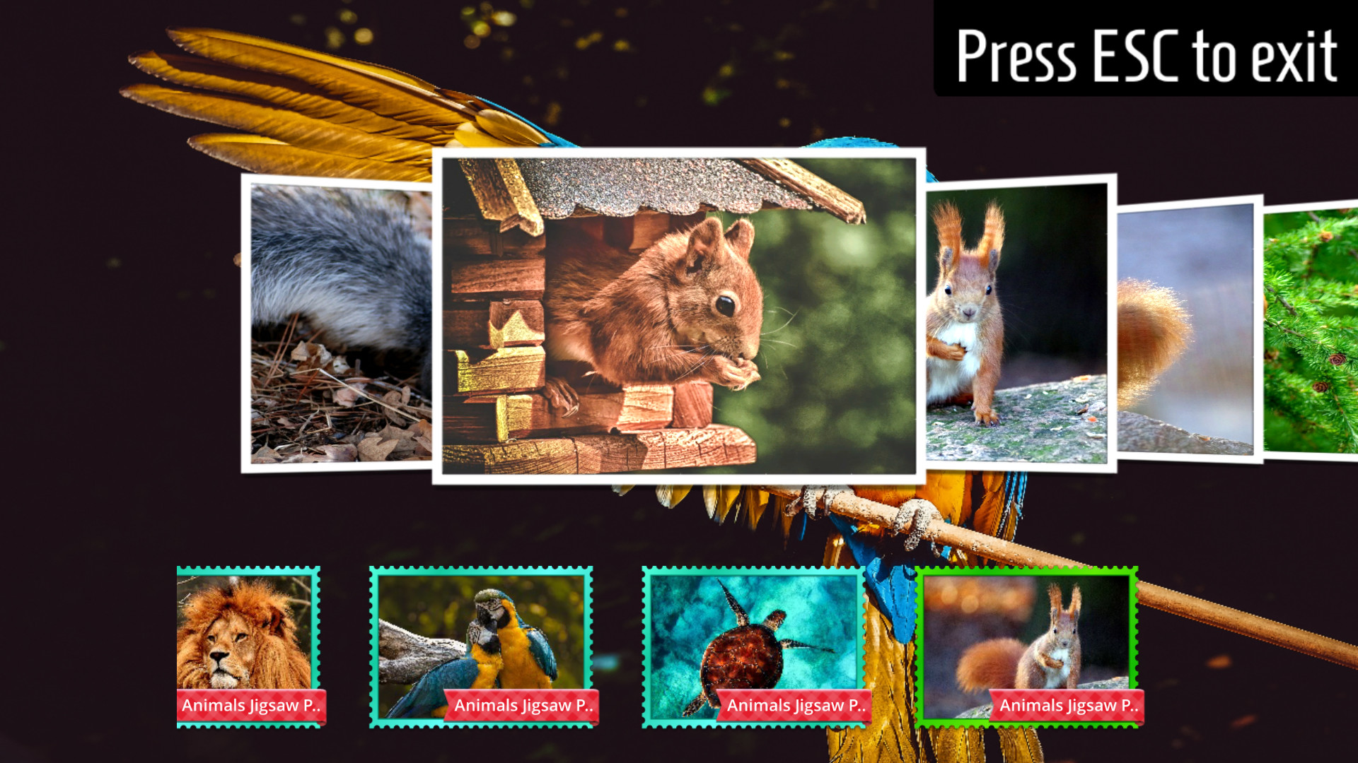 Animals - Classic Jigsaw Puzzles screenshot