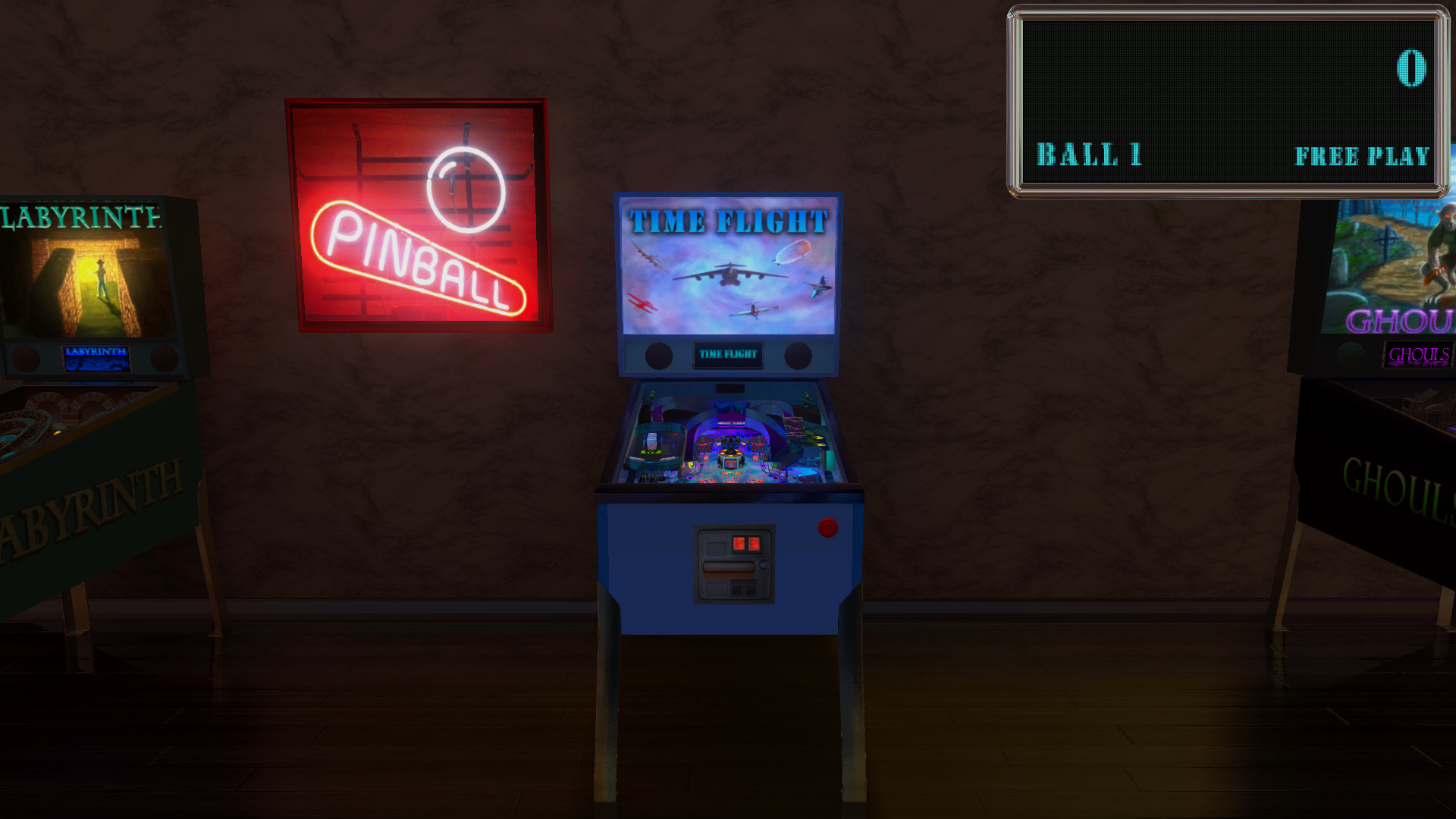 Malzbie's Pinball Collection - Time Flight screenshot