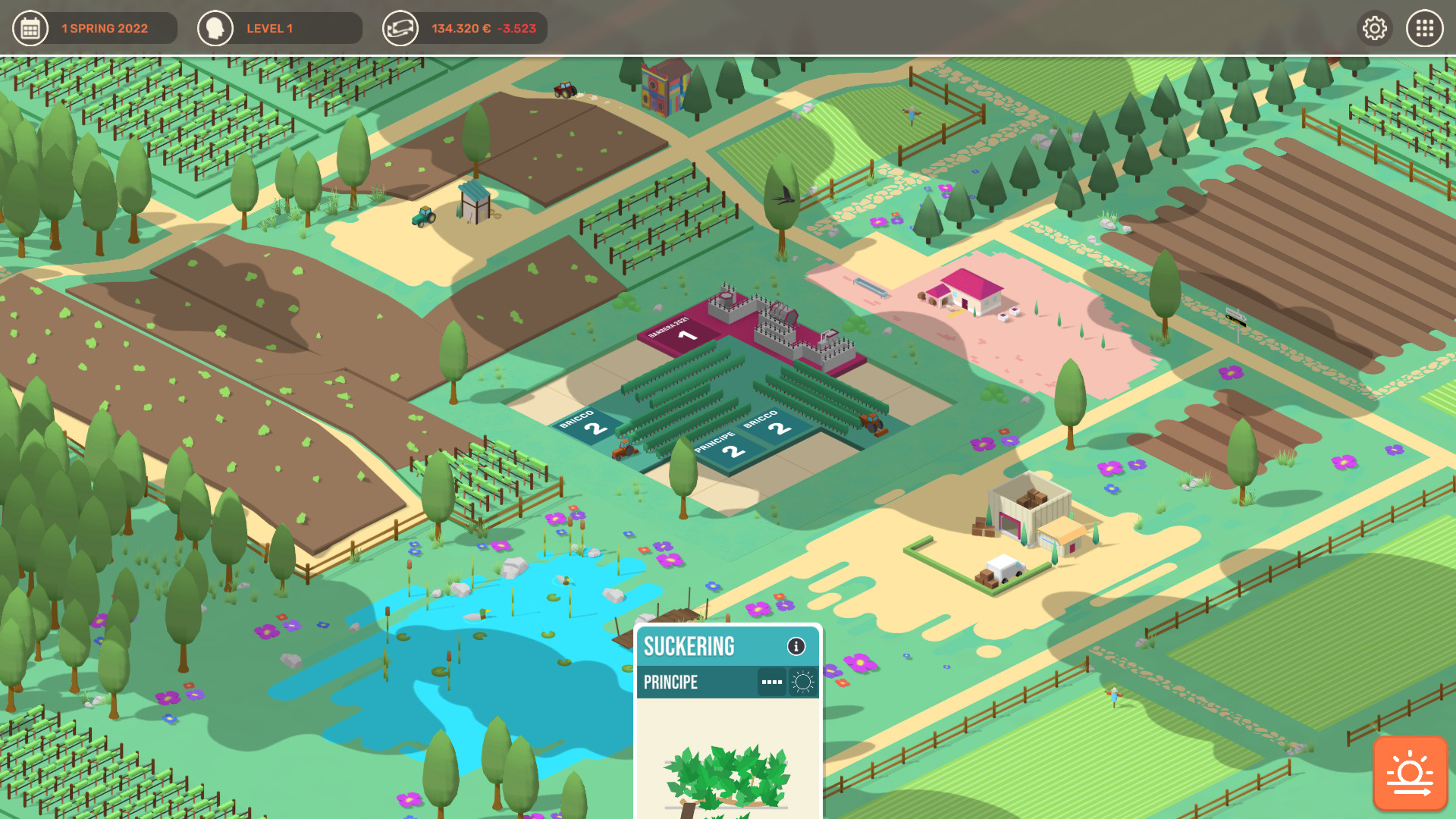 Hundred Days - Winemaking Simulator screenshot