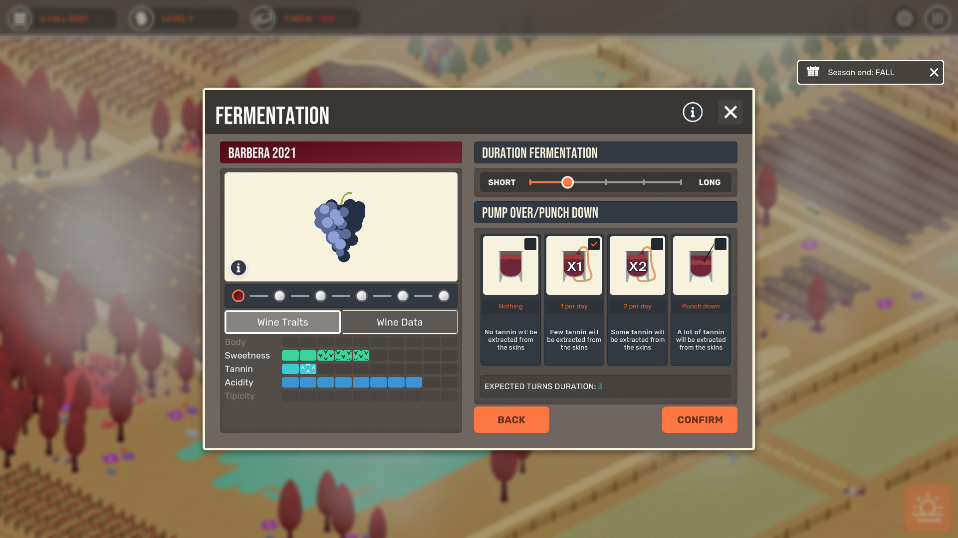 Hundred Days - Winemaking Simulator screenshot