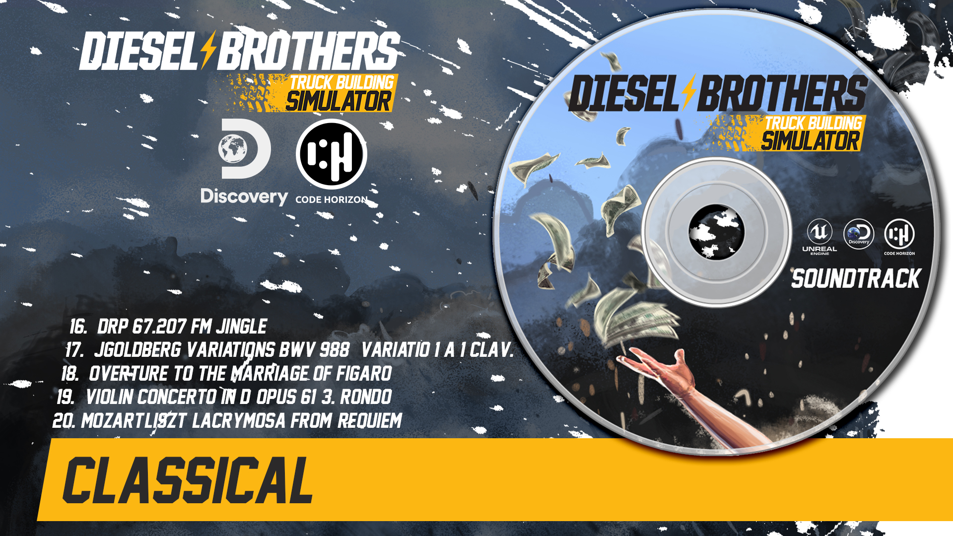 Diesel Brothers: Truck Building Simulator - Garage Tunes (Soundtrack) screenshot