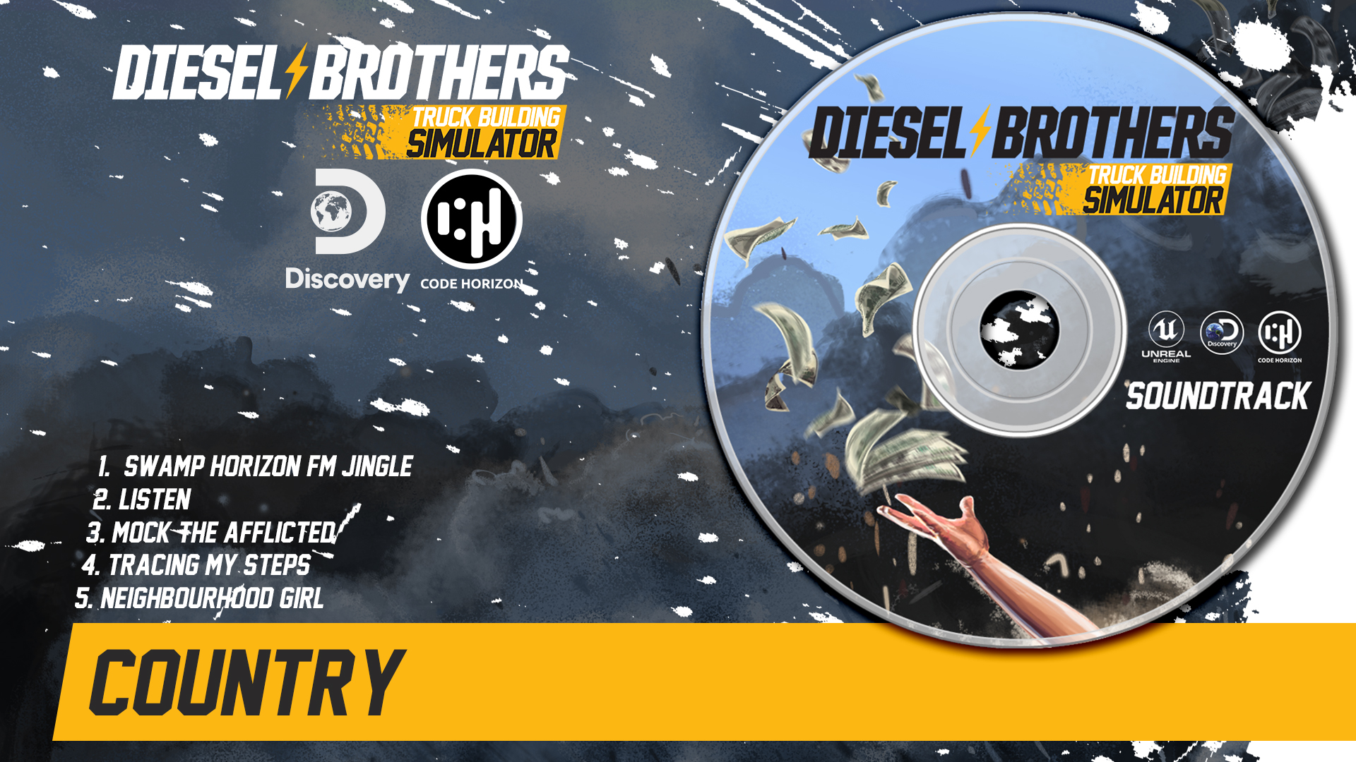 Diesel Brothers: Truck Building Simulator - Garage Tunes (Soundtrack) screenshot