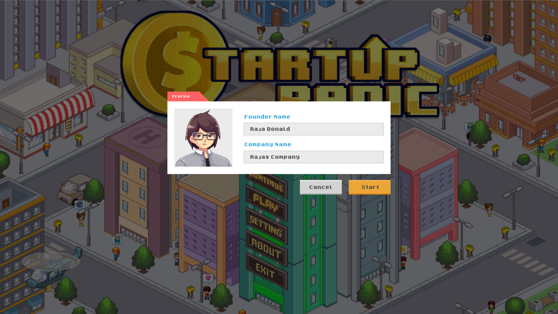 Startup Panic screenshot