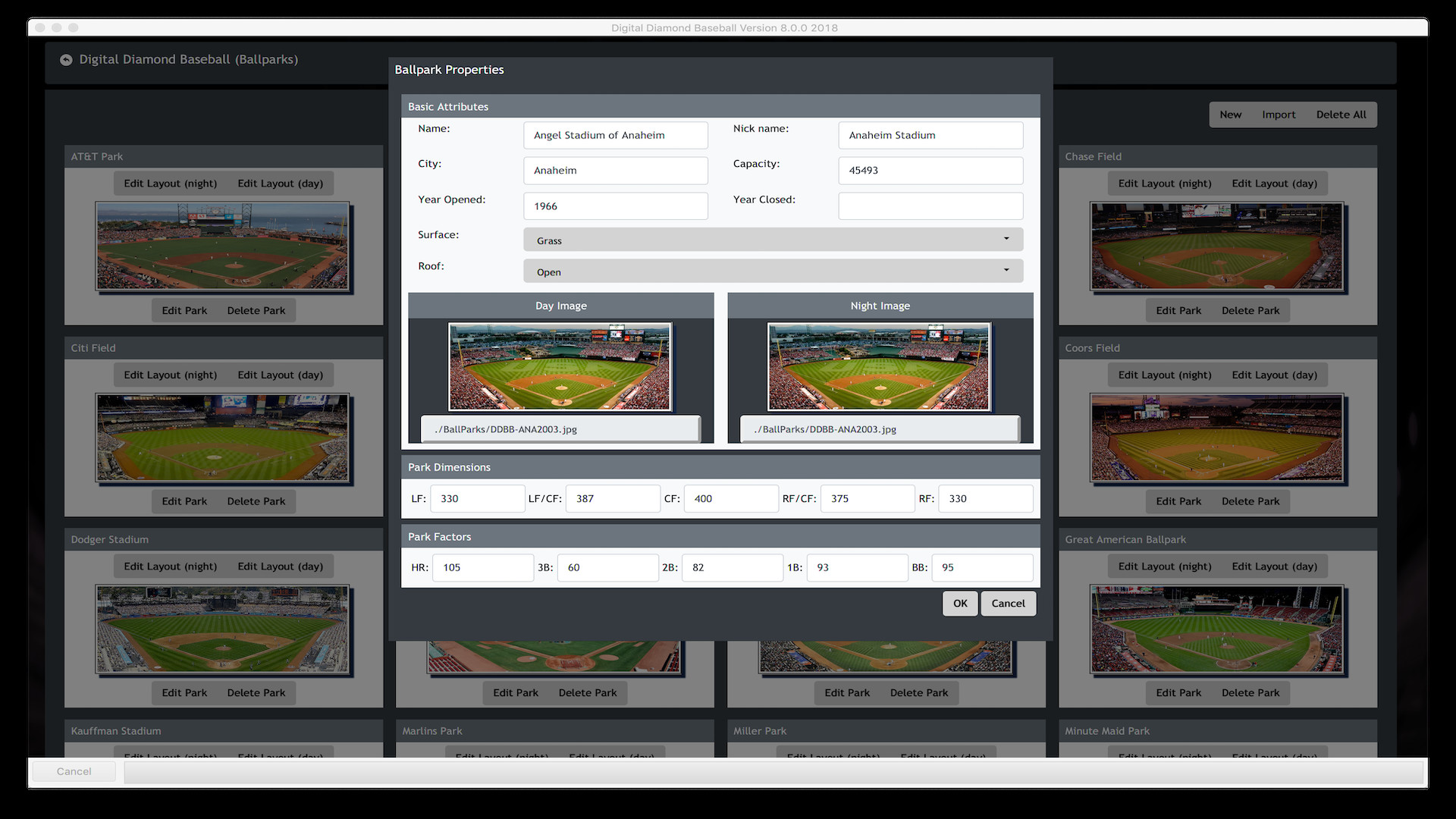 Digital Diamond Baseball V8 screenshot