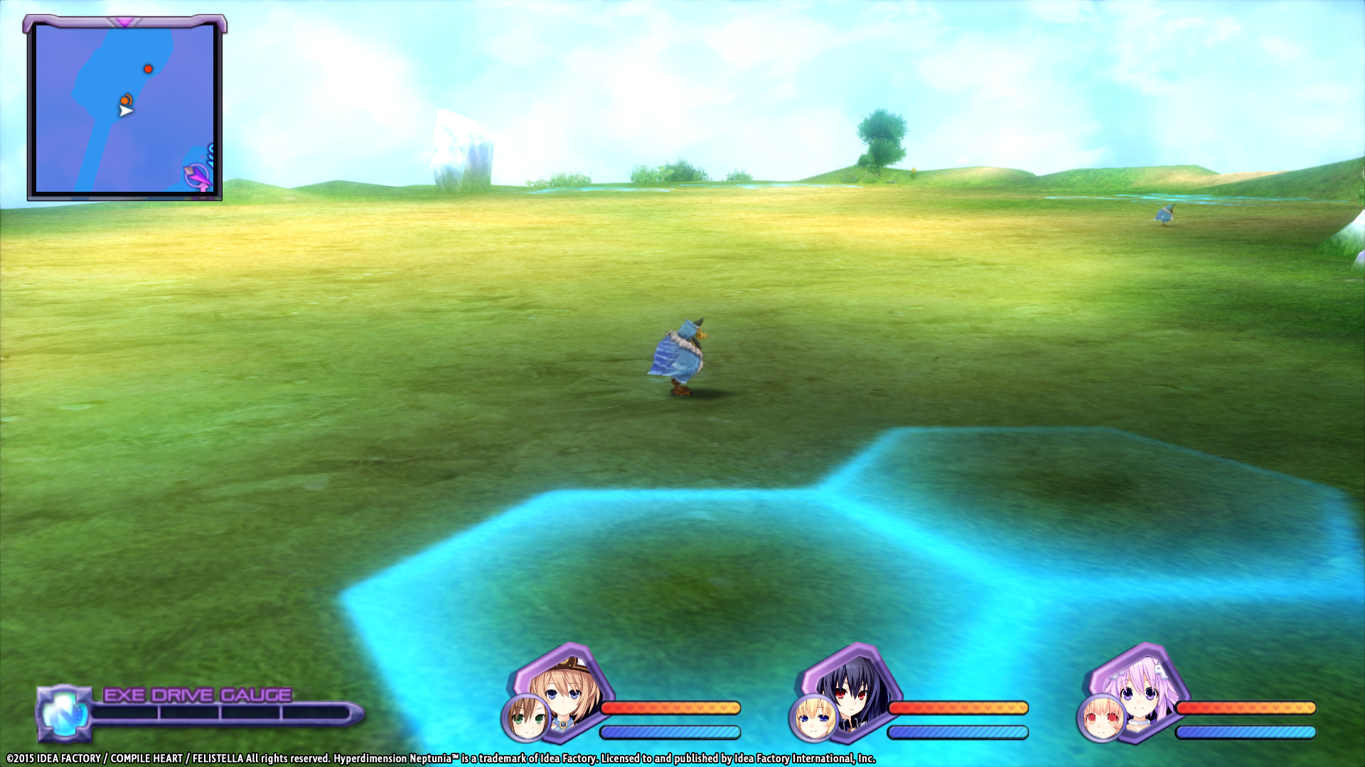 Hyperdimension Neptunia Re;Birth1 Mini Island screenshot