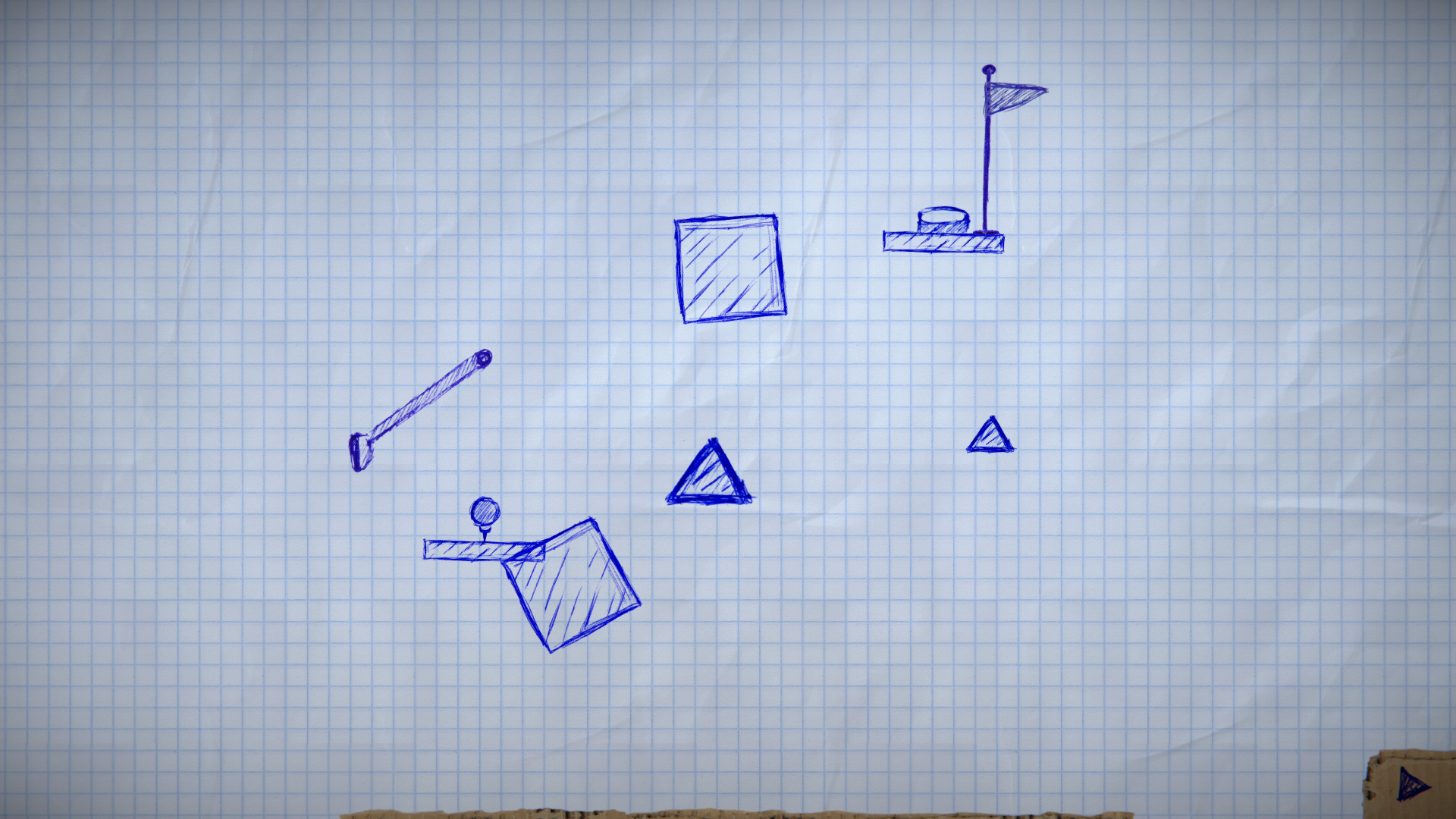 GOLF in PAPER screenshot