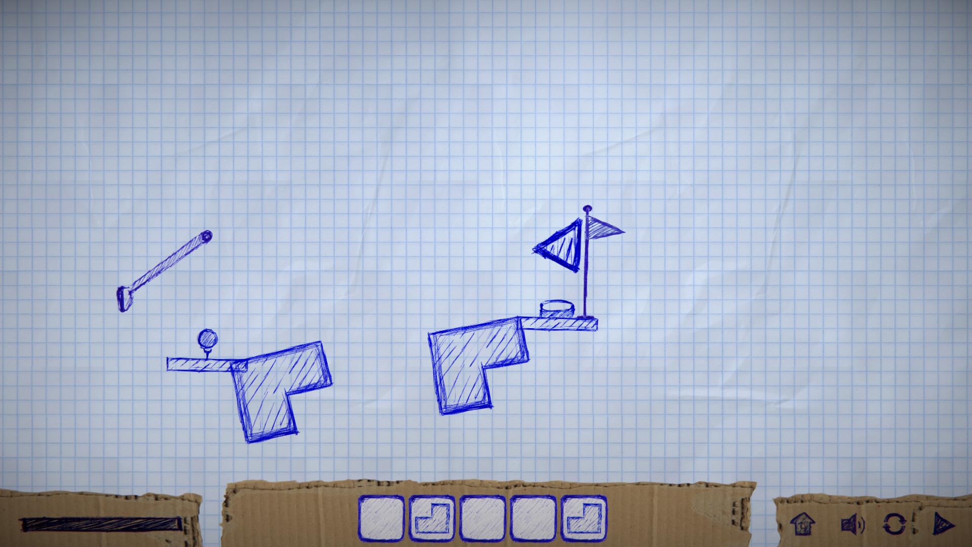 GOLF in PAPER screenshot