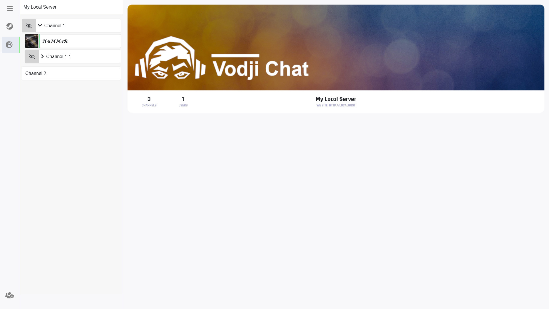 Vodji Chat screenshot