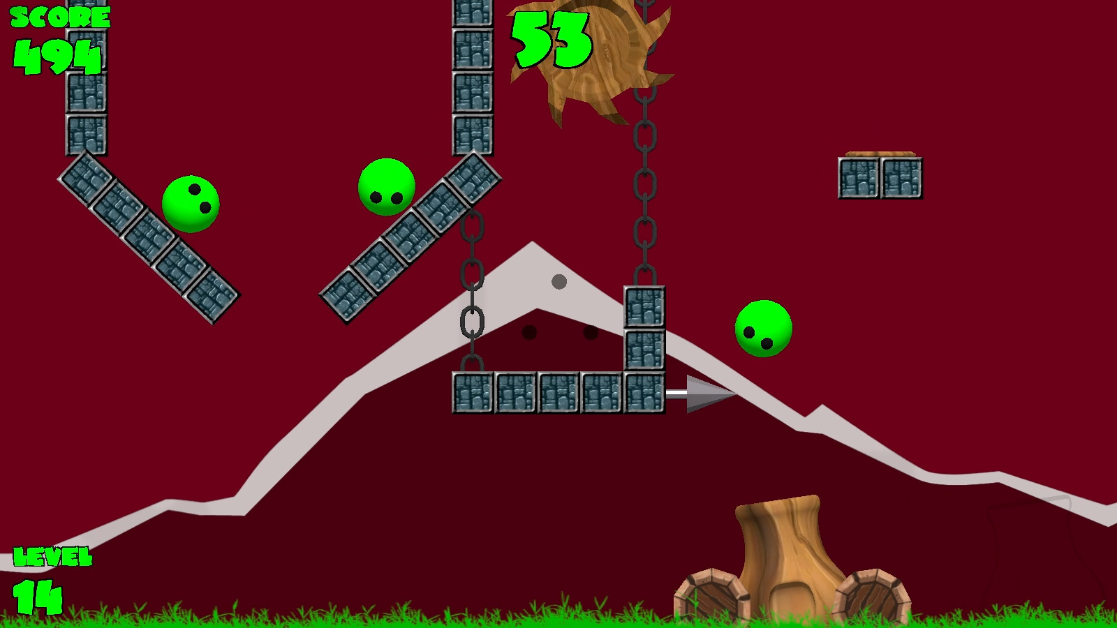 Peas Adventure screenshot