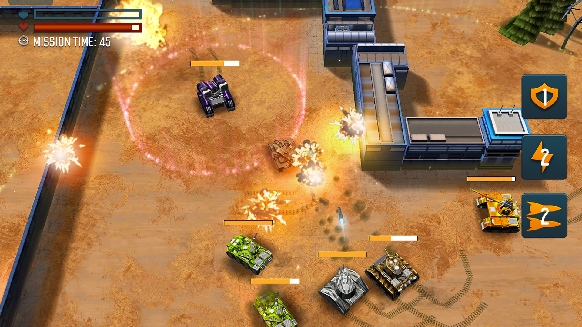 Tank Battle Heroes screenshot