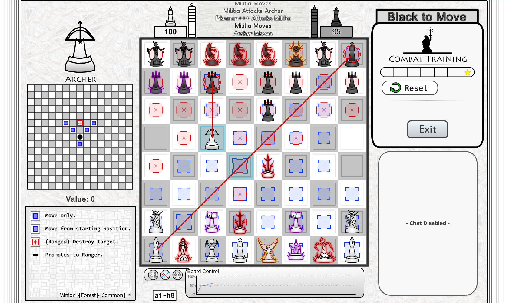 Chess Evolved Online screenshot