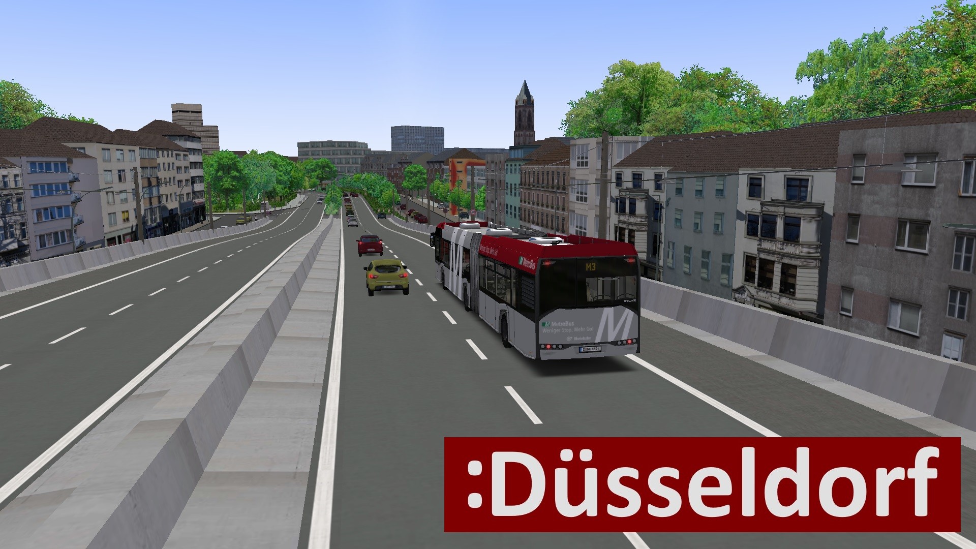 OMSI 2 Add-On Düsseldorf screenshot