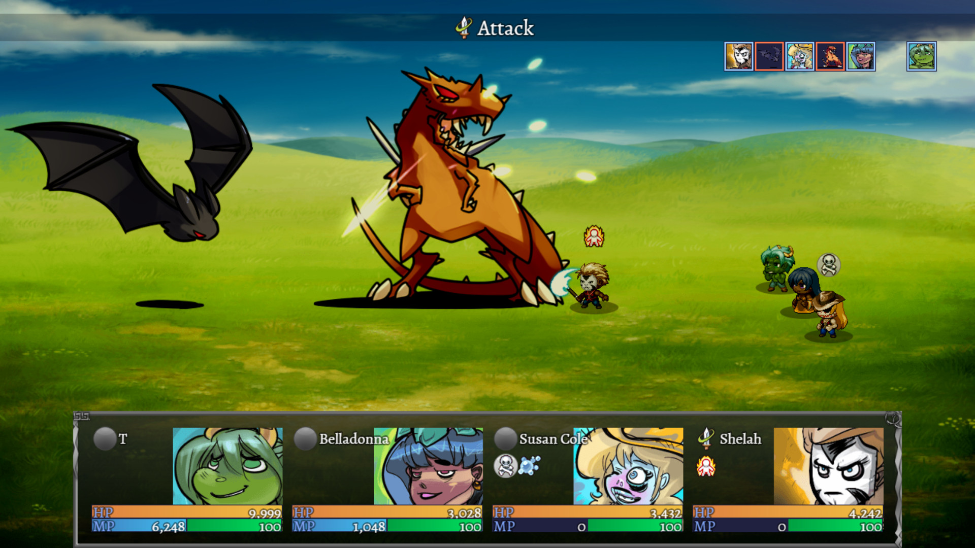 Adventures of Dragon - Space Battle weapons screenshot