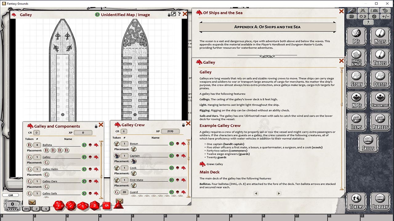 Fantasy Grounds - D&D Ghosts of Saltmarsh screenshot