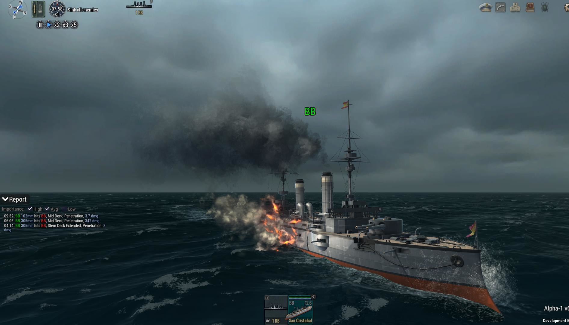 Ultimate Admiral: Dreadnoughts screenshot